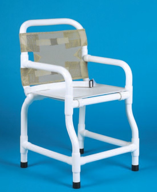 Stationary Perforated Shower Chair