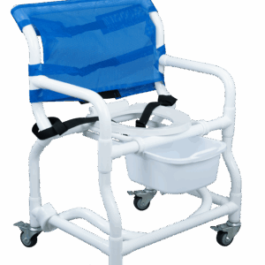 300-EX - Premium Extra-Wide Commode-Shower Chair