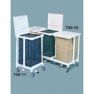 Tri Step-Pedal Laundry Hamper