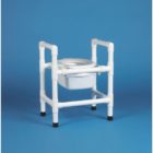 3-in-1 Bedside Toilet-Stool-Commode