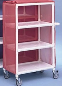 Tri-Shelf Linen Cart